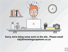 Tablet Screenshot of kinesiologycapetown.co.za